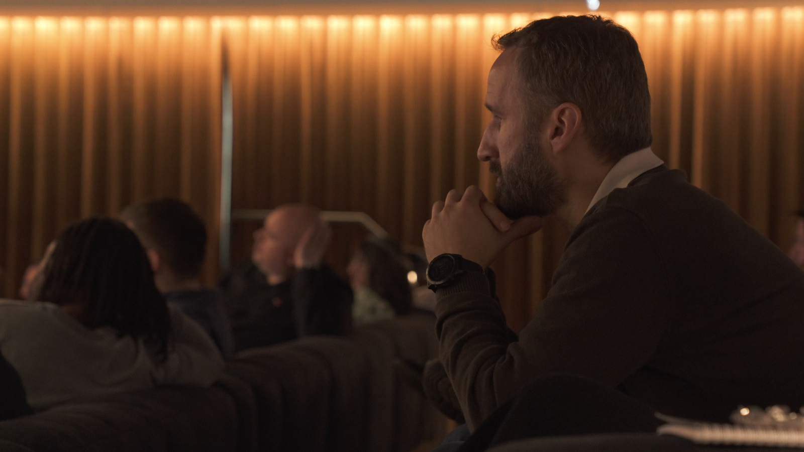 Team in a post-incident debrief scenario