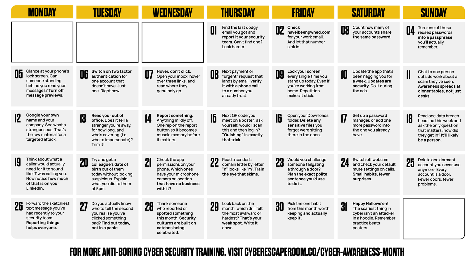 Calendar